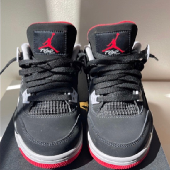 Air Jordan 4’s Bred (GS) - Picture 5 of 5
